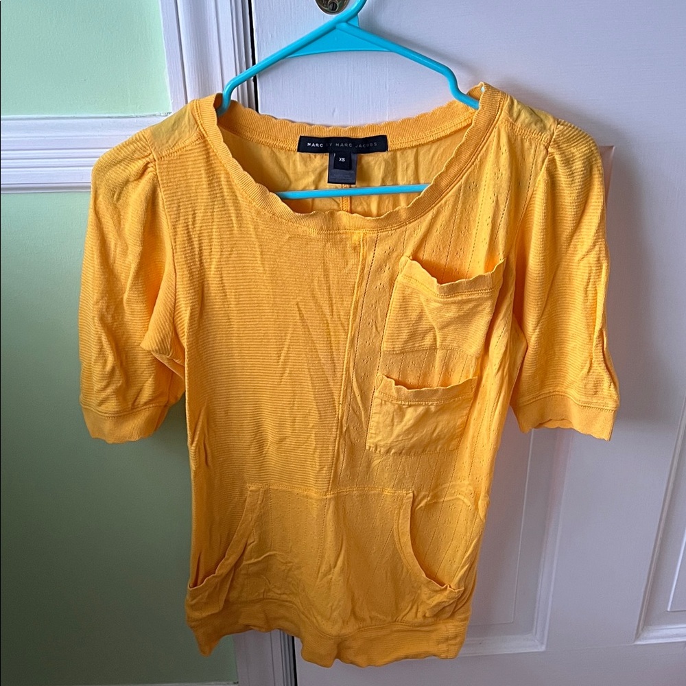 Marc by Marc Jacobs cotton top xs sungold